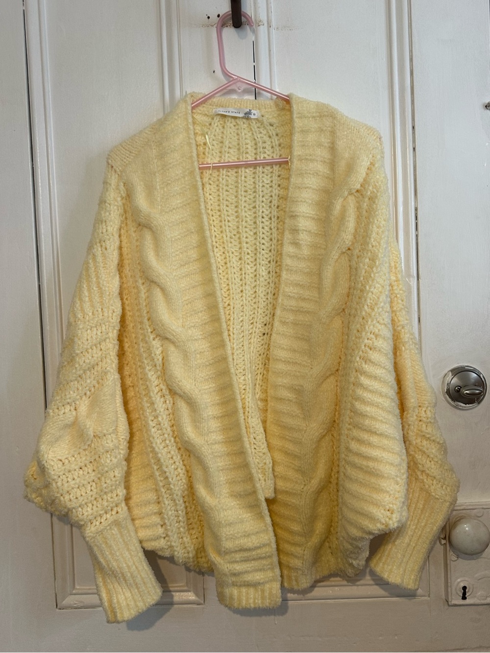 NWOT Altar’d State Luna Open Front Cardigan - M